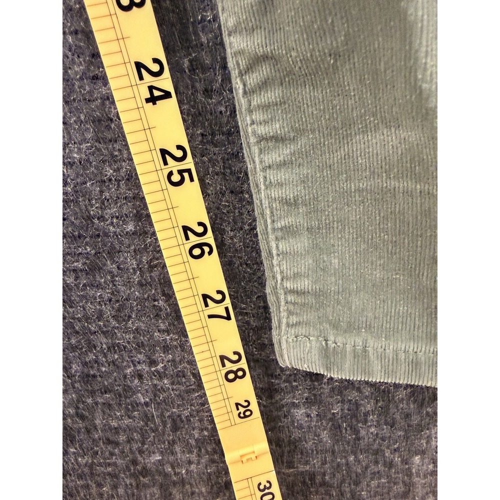 Kut From The Kloth Womens Diana Skinny Fab Ab Corduroy Pants Size 2 Green EUC - Picture 9 of 9